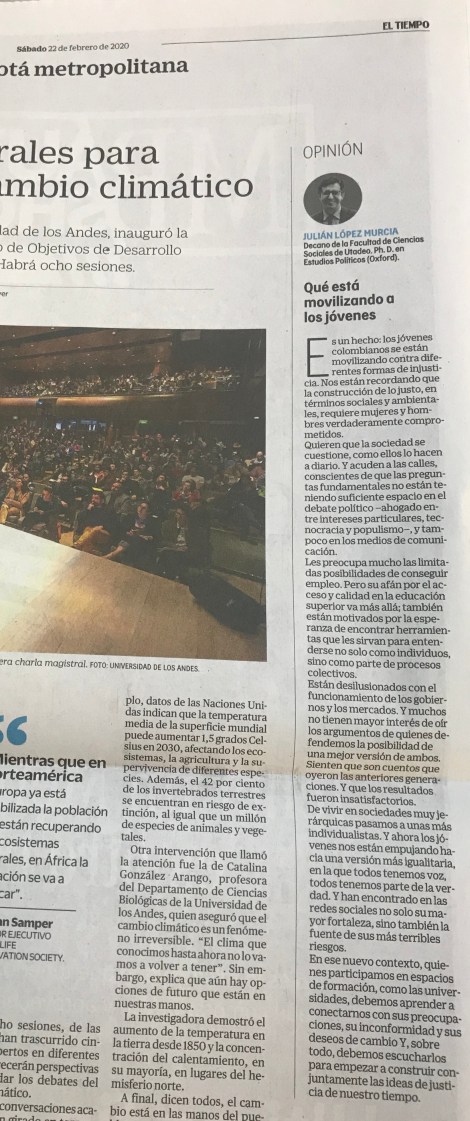 JULIÁN LÓPEZ MURCIA - EL TIEMPO